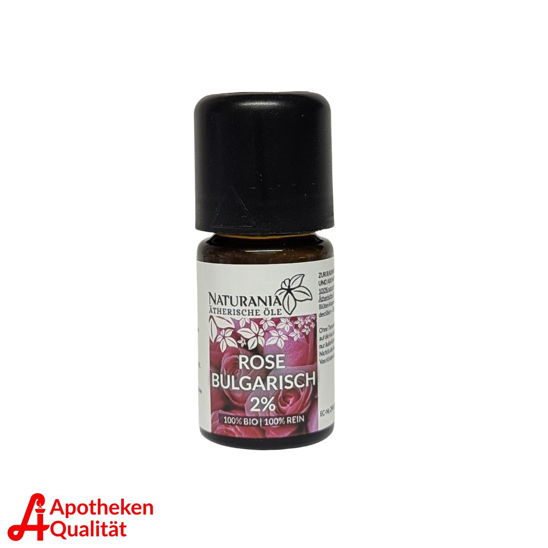 Naturania Ätherisches Öl Bio Rose bulgarisch 2%